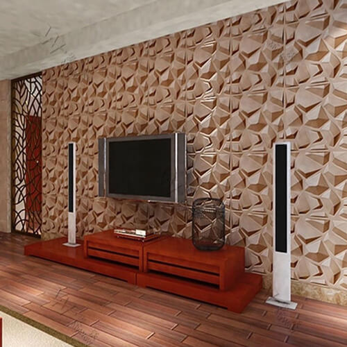 Bamboo 3D Wall panel Decorative Wall Ceiling Tiles Cladding Grace